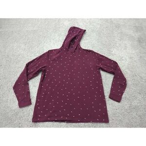 Denim & Flower Pullover Hoodie Mens Large Long Sleeve Casual Ricky Singh